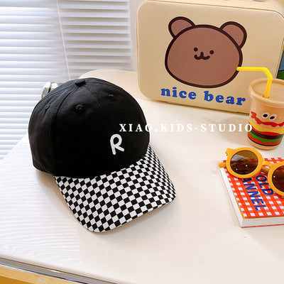Wholesale Cotton Checkerboard Series Baseball Hollow Cap
